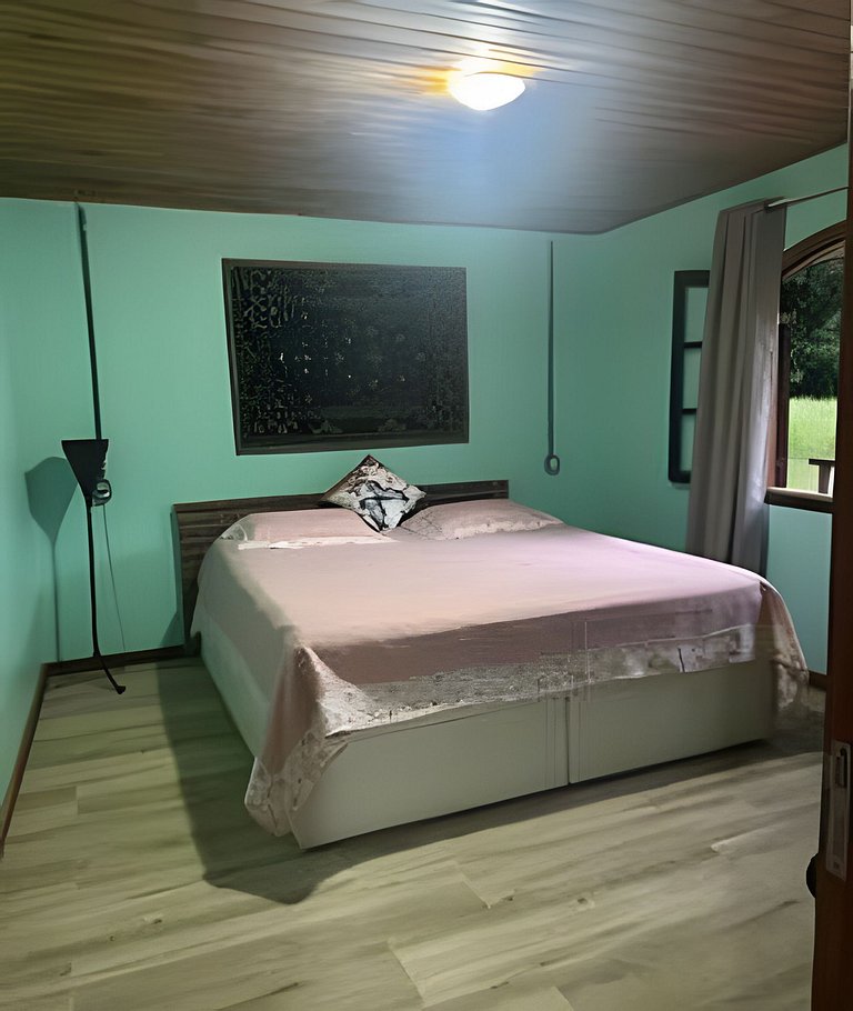 Chalé 02 quartos no Sítio Solar di Stella