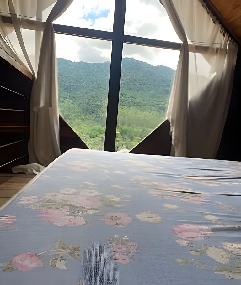 Chalé 02 quartos no Sítio Solar di Stella