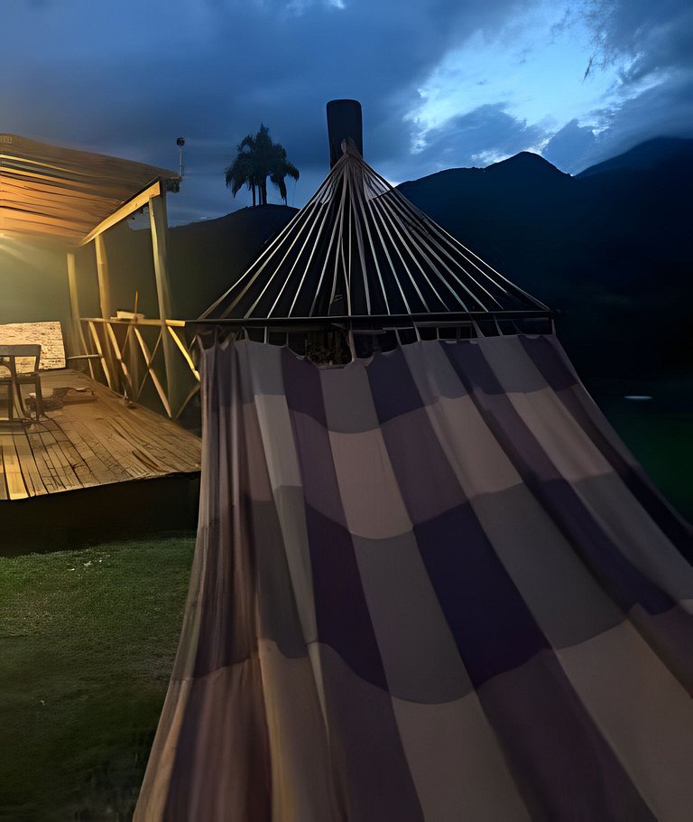 Chalé 02 quartos no Sítio Solar di Stella