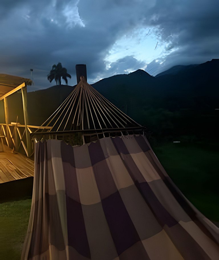 Chalé 02 quartos no Sítio Solar di Stella