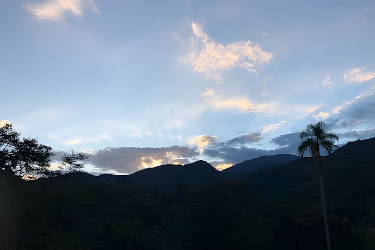 Chalé 02 quartos no Sítio Solar di Stella