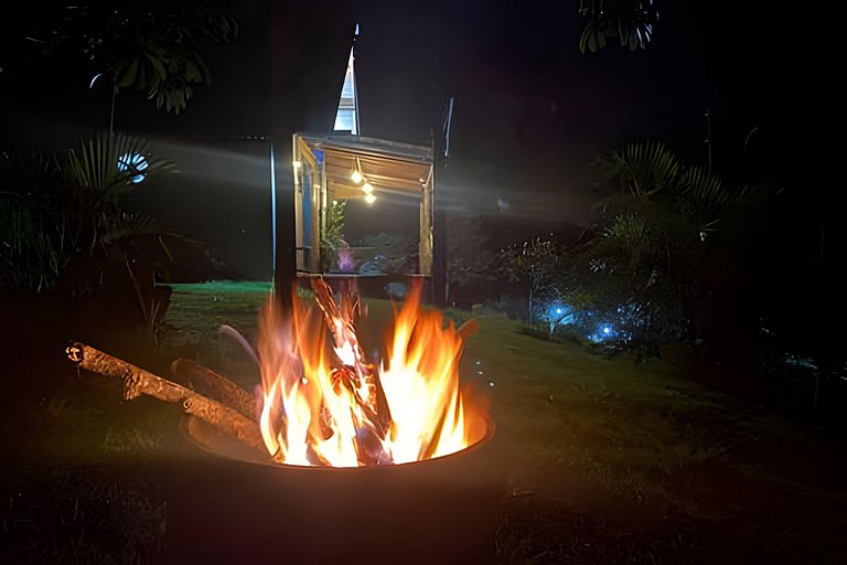 Chalé 02 quartos no Sítio Solar di Stella